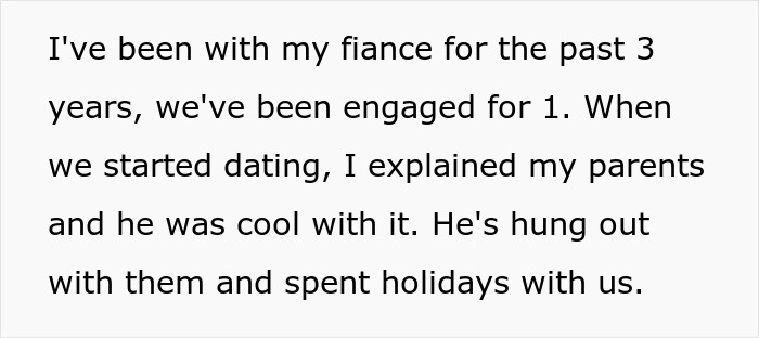 Woman Rethinks Her Engagement After Fiancé’s Lie About Her Family Blows Up During Holiday Dinner Woman Rethinks Her Engagement After Fiancé’s Lie About Her Family Blows Up During Holiday Dinner