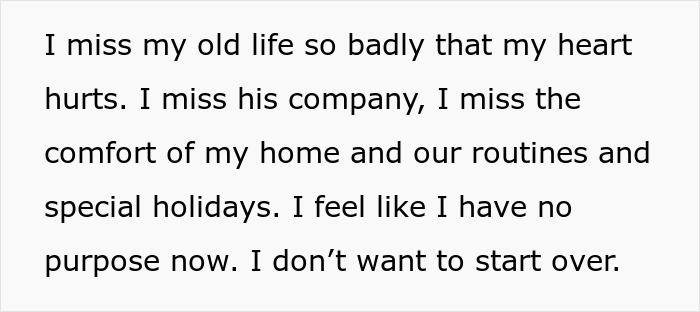 “You Wanna Go Back To That?”: Woman Gets A Reality Check After Regretting A Divorce “You Wanna Go Back To That?”: Woman Gets A Reality Check After Regretting A Divorce