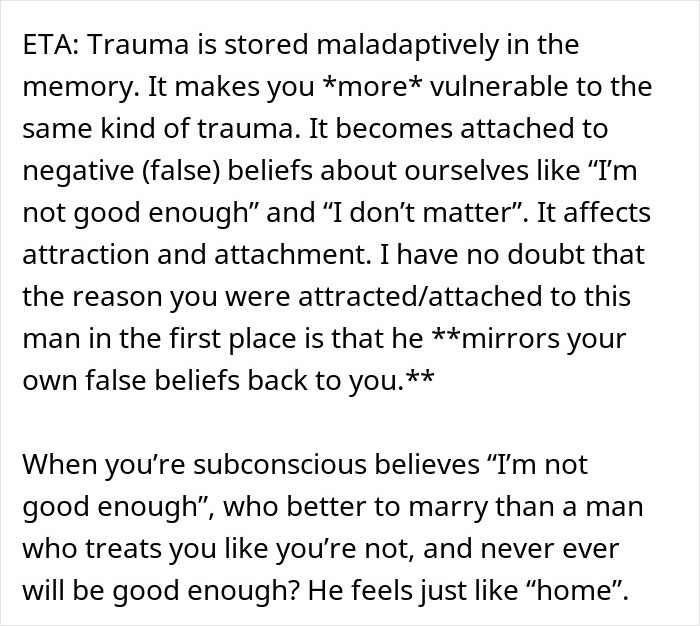 “You Wanna Go Back To That?”: Woman Gets A Reality Check After Regretting A Divorce “You Wanna Go Back To That?”: Woman Gets A Reality Check After Regretting A Divorce
