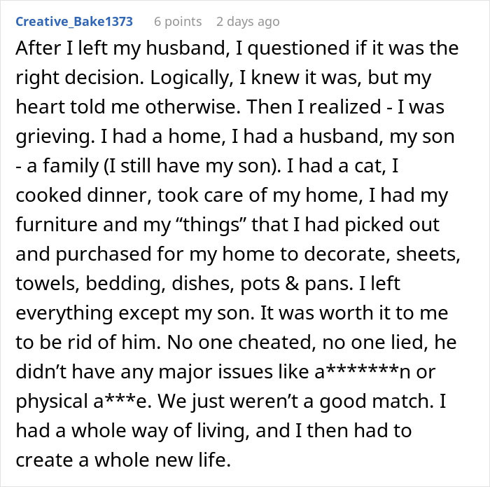 “You Wanna Go Back To That?”: Woman Gets A Reality Check After Regretting A Divorce “You Wanna Go Back To That?”: Woman Gets A Reality Check After Regretting A Divorce