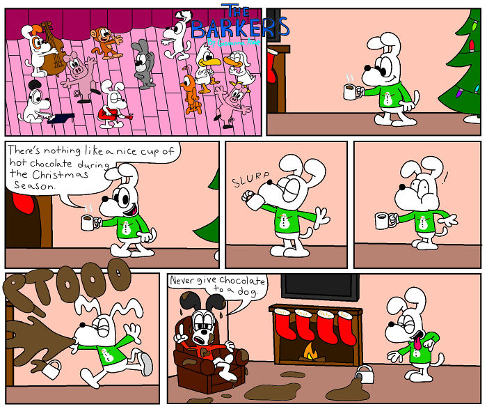 Here’s My Christmas Comic Strip
