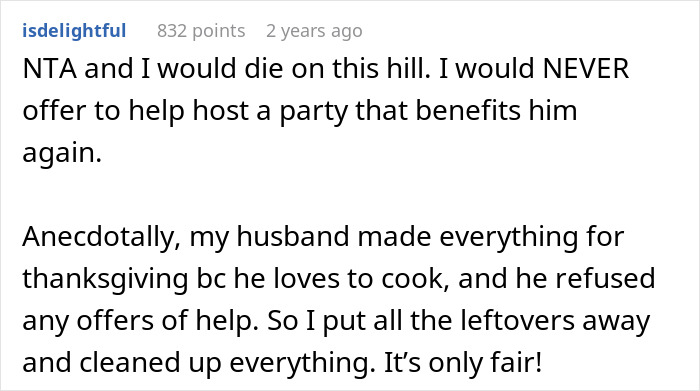Hubby Backs Out Of Deal To Help Clean Up After Thanksgiving Meal, Mad When Wife Calls Him Out On It Hubby Backs Out Of Deal To Help Clean Up After Thanksgiving Meal, Mad When Wife Calls Him Out On It