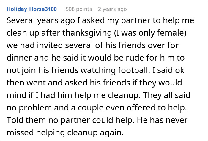 Hubby Backs Out Of Deal To Help Clean Up After Thanksgiving Meal, Mad When Wife Calls Him Out On It Hubby Backs Out Of Deal To Help Clean Up After Thanksgiving Meal, Mad When Wife Calls Him Out On It