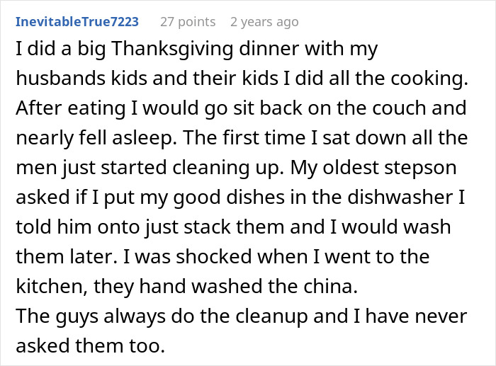 Hubby Backs Out Of Deal To Help Clean Up After Thanksgiving Meal, Mad When Wife Calls Him Out On It Hubby Backs Out Of Deal To Help Clean Up After Thanksgiving Meal, Mad When Wife Calls Him Out On It