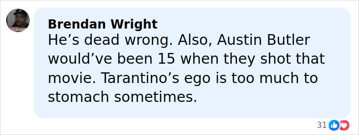 Quentin Tarantino&#8217;s Comments On &#8220;Weakest Male Actor&#8221; In Hollywood Spark Controversy