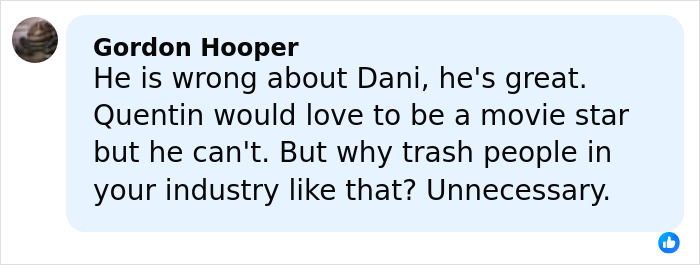 Quentin Tarantino’s Comments On “Weakest Male Actor” In Hollywood Spark Controversy Quentin Tarantino’s Comments On “Weakest Male Actor” In Hollywood Spark Controversy