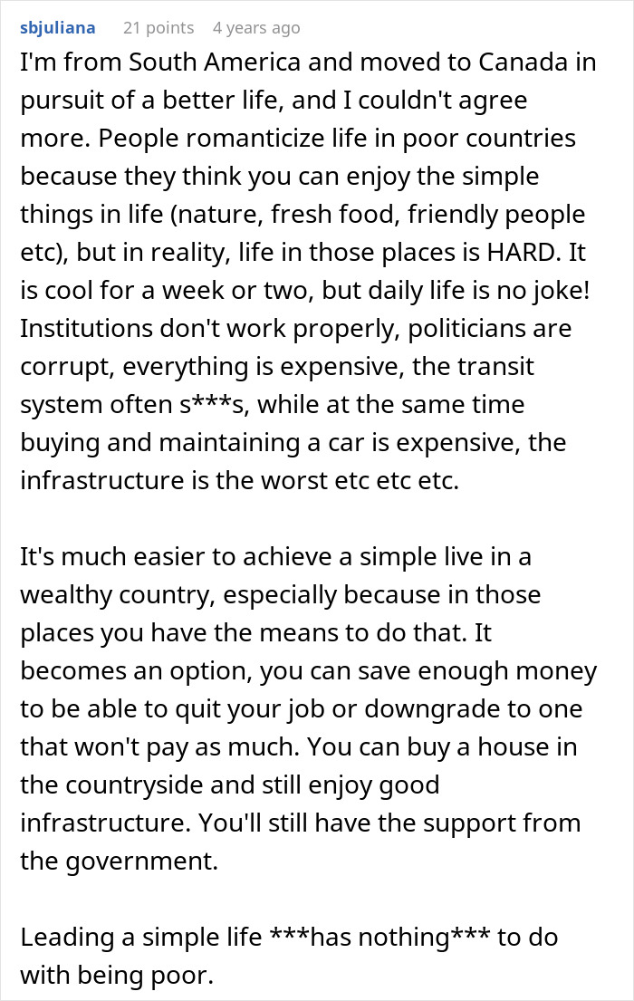 Person Moves To An African Country To Lead A More Simple Lifestyle, Gets Disillusioned Person Moves To An African Country To Lead A More Simple Lifestyle, Gets Disillusioned