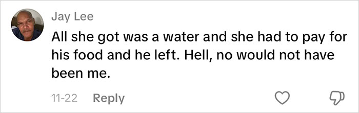 Server Convinced This Guy Didn’t Have A Family Emergency And Just Left His Date To Pay His Bill Server Convinced This Guy Didn’t Have A Family Emergency And Just Left His Date To Pay His Bill