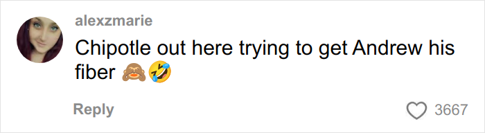 Woman Believes That Chipotle Puts More Food In Orders That Are Under Male Names, Tests It Woman Believes That Chipotle Puts More Food In Orders That Are Under Male Names, Tests It