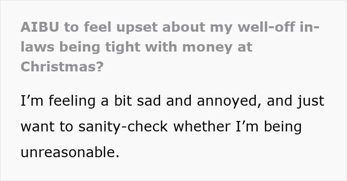 Grandparents Combine Birthday And Christmas Gift, The Mom Feels Scammed Grandparents Combine Birthday And Christmas Gift, The Mom Feels Scammed