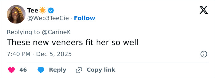 Miley Cyrus’s New Smile Goes Viral As Fans Say She Finally Looks Like Herself Again Miley Cyrus’s New Smile Goes Viral As Fans Say She Finally Looks Like Herself Again