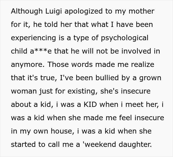 “She’s Insecure About A Kid”: Teen Finally Sees Stepmother’s True Colors “She’s Insecure About A Kid”: Teen Finally Sees Stepmother’s True Colors