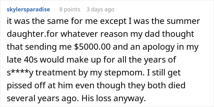 “She’s Insecure About A Kid”: Teen Finally Sees Stepmother’s True Colors “She’s Insecure About A Kid”: Teen Finally Sees Stepmother’s True Colors