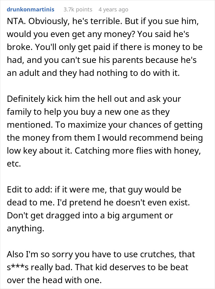 Man Demands Cousin Pay For His Cruel Prank, Gets Shocked By Aunt’s Reaction Man Demands Cousin Pay For His Cruel Prank, Gets Shocked By Aunt’s Reaction
