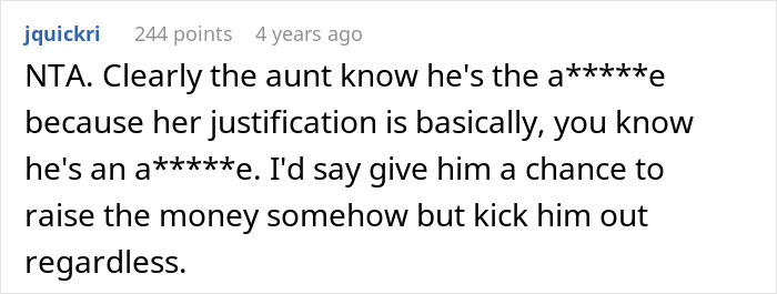 Man Demands Cousin Pay For His Cruel Prank, Gets Shocked By Aunt’s Reaction Man Demands Cousin Pay For His Cruel Prank, Gets Shocked By Aunt’s Reaction
