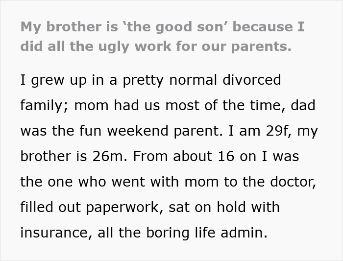 Woman Doesn’t See How Much Her Daughter Is Doing For Her, Is Blinded By Flowers From Son Woman Doesn’t See How Much Her Daughter Is Doing For Her, Is Blinded By Flowers From Son