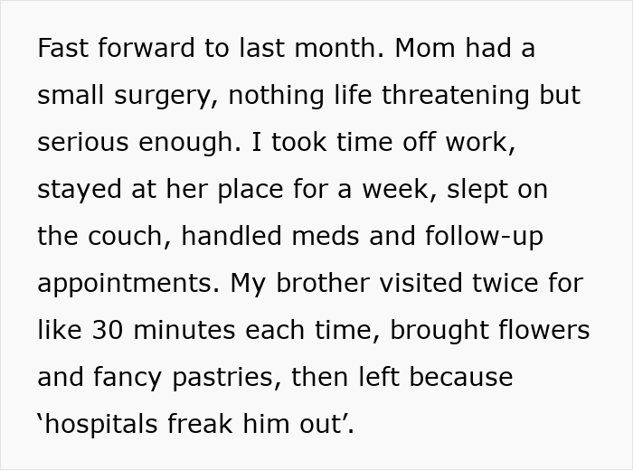 Woman Doesn’t See How Much Her Daughter Is Doing For Her, Is Blinded By Flowers From Son Woman Doesn’t See How Much Her Daughter Is Doing For Her, Is Blinded By Flowers From Son