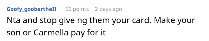 Mom Accused Of Embarrassing Son’s GF Who Offered To Cook Meals For Them Mom Accused Of Embarrassing Son’s GF Who Offered To Cook Meals For Them