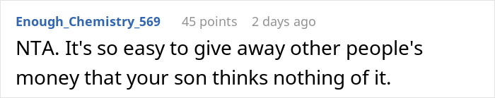 Mom Accused Of Embarrassing Son’s GF Who Offered To Cook Meals For Them