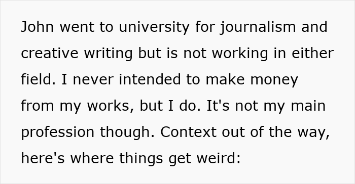 Woman Asks The Internet For Advice When Her BF Calls The Police Over The Contents Of Her Novel Woman Asks The Internet For Advice When Her BF Calls The Police Over The Contents Of Her Novel