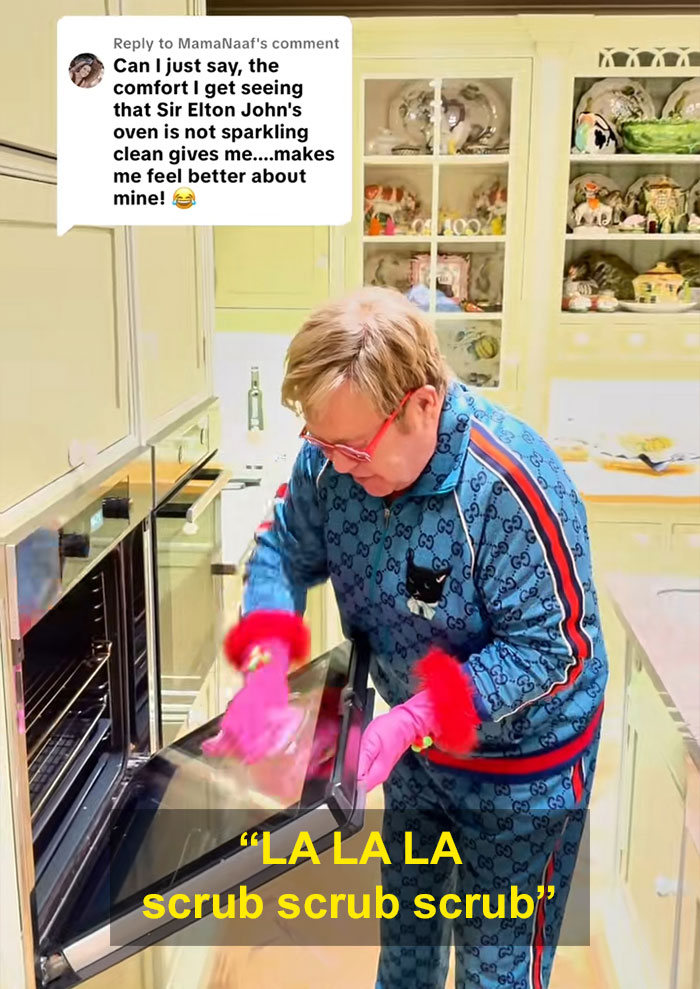 Elton John Claps Back At Fans After They Troll Him Over Random Detail In His Kitchen Elton John Claps Back At Fans After They Troll Him Over Random Detail In His Kitchen