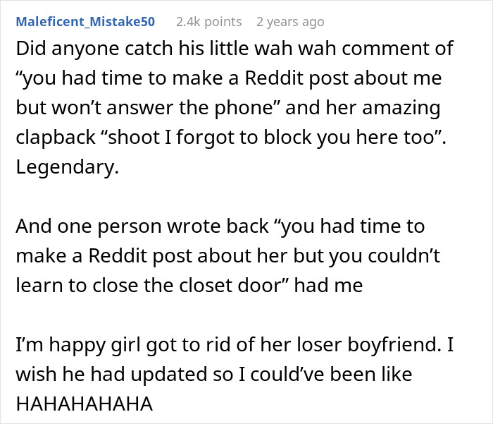 Guy Vents Online That His GF Wants Him To Close Her Closet Door, She Publicly Claps Back And Dumps Him Guy Vents Online That His GF Wants Him To Close Her Closet Door, She Publicly Claps Back And Dumps Him