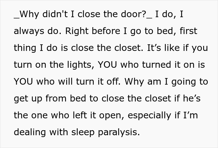 Guy Vents Online That His GF Wants Him To Close Her Closet Door, She Publicly Claps Back And Dumps Him Guy Vents Online That His GF Wants Him To Close Her Closet Door, She Publicly Claps Back And Dumps Him