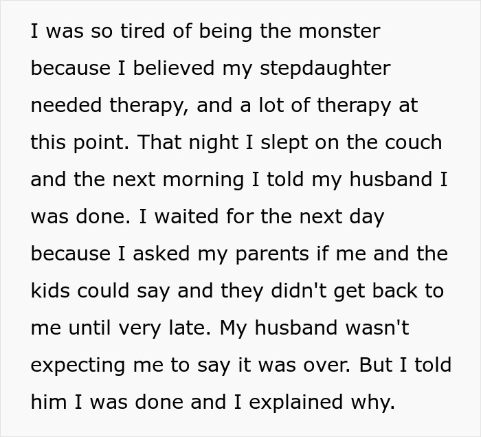 Woman Can’t Stand Stepdaughter’s Behavior And In-Laws’ Comments, Leaves Husband After 8 Years Woman Can’t Stand Stepdaughter’s Behavior And In-Laws’ Comments, Leaves Husband After 8 Years