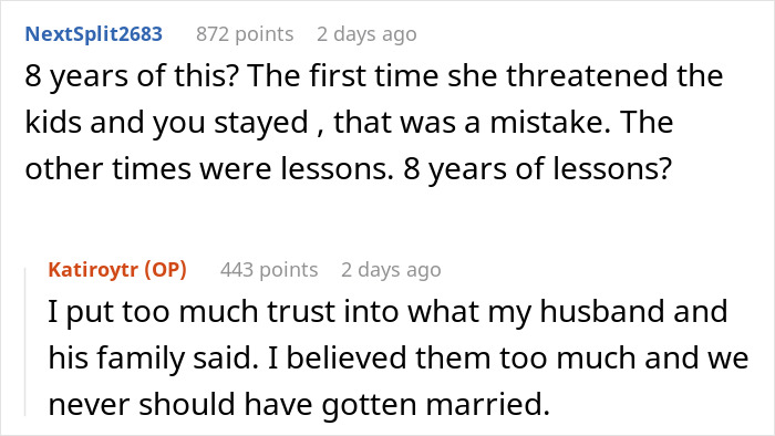 Woman Can’t Stand Stepdaughter’s Behavior And In-Laws’ Comments, Leaves Husband After 8 Years Woman Can’t Stand Stepdaughter’s Behavior And In-Laws’ Comments, Leaves Husband After 8 Years