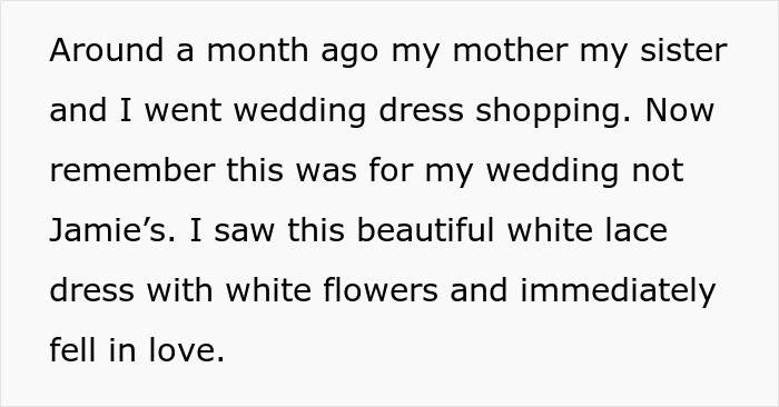 Woman Saves Her Dress From Jealous Sister Right Before She Tries To Cut It, Bans Her From The Wedding Woman Saves Her Dress From Jealous Sister Right Before She Tries To Cut It, Bans Her From The Wedding
