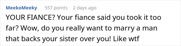 Woman Saves Her Dress From Jealous Sister Right Before She Tries To Cut It, Bans Her From The Wedding Woman Saves Her Dress From Jealous Sister Right Before She Tries To Cut It, Bans Her From The Wedding