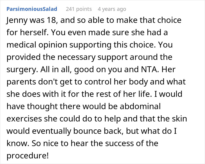 Aunt Gets 18YO Niece Tummy Tuck Despite Parents’ Hate For Plastic Surgery, Gets Blacklisted By Fam Aunt Gets 18YO Niece Tummy Tuck Despite Parents’ Hate For Plastic Surgery, Gets Blacklisted By Fam
