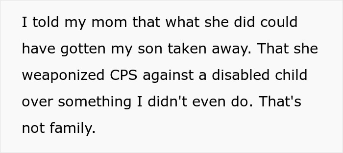 Woman Finds Out Sis Called CPS On Her Autistic Son, Livid As She Claims It Was An “Empathy Lesson” Woman Finds Out Sis Called CPS On Her Autistic Son, Livid As She Claims It Was An “Empathy Lesson”