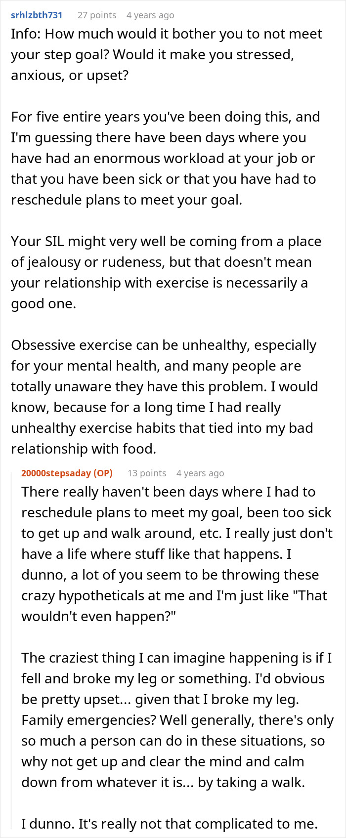 Avid Walker Keeps Doing 20K Steps Per Day, Gets Mocked By SIL And Finally Lashes Out At Her Avid Walker Keeps Doing 20K Steps Per Day, Gets Mocked By SIL And Finally Lashes Out At Her