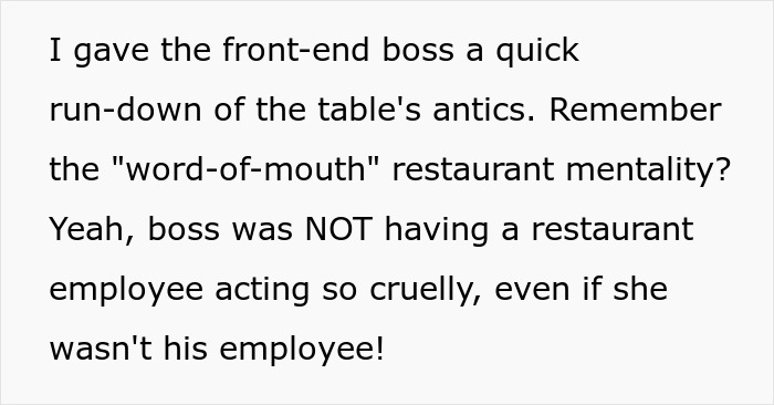 Entitled Waitress Forgets Her Manners While Dining Out, Staff Serve Her A Perfect Dish Of Revenge Entitled Waitress Forgets Her Manners While Dining Out, Staff Serve Her A Perfect Dish Of Revenge