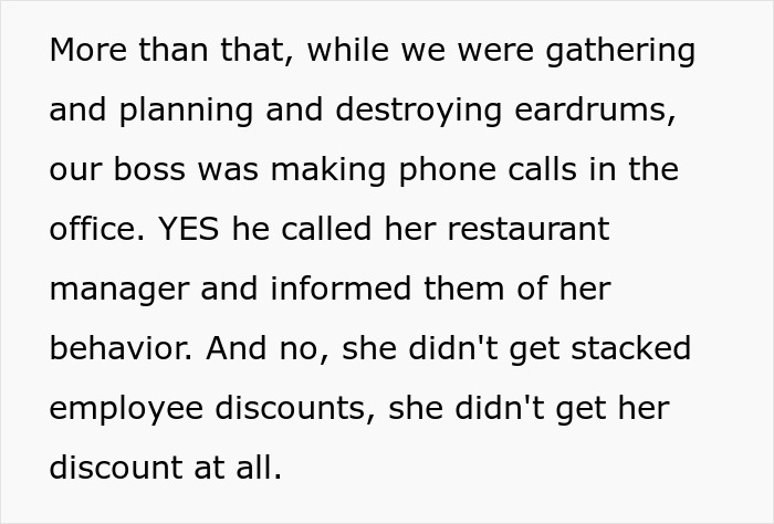 Entitled Waitress Forgets Her Manners While Dining Out, Staff Serve Her A Perfect Dish Of Revenge Entitled Waitress Forgets Her Manners While Dining Out, Staff Serve Her A Perfect Dish Of Revenge