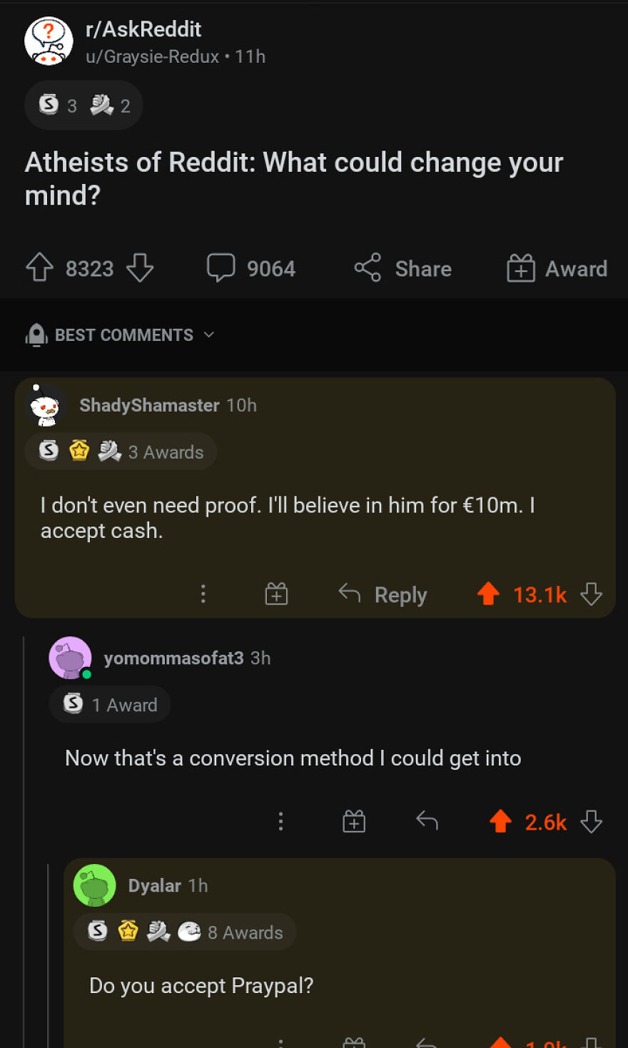 104 Times A Joke Was So Horrible, People Had To Reward It With An Angry Upvote (New Pics) 104 Times A Joke Was So Horrible, People Had To Reward It With An Angry Upvote (New Pics)