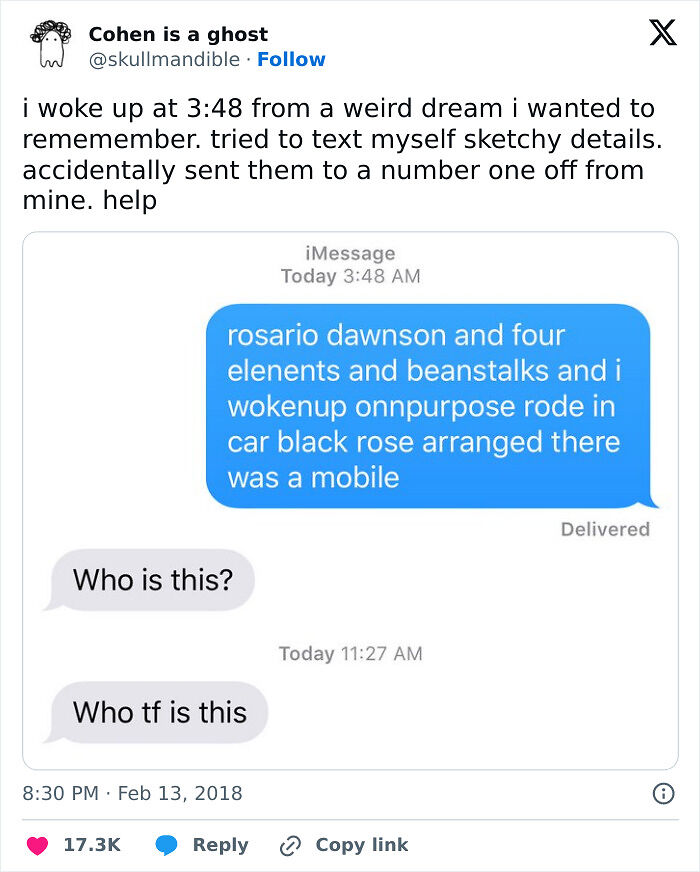 83 Of The Funniest ‘Wrong Number’ Texts To Make You Laugh And Cringe (New Pics)