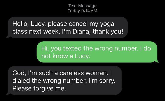 83 Of The Funniest ‘Wrong Number’ Texts To Make You Laugh And Cringe (New Pics) 83 Of The Funniest ‘Wrong Number’ Texts To Make You Laugh And Cringe (New Pics)