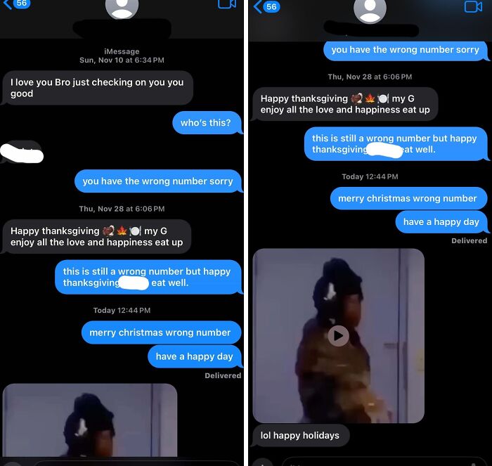 83 Of The Funniest ‘Wrong Number’ Texts To Make You Laugh And Cringe (New Pics) 83 Of The Funniest ‘Wrong Number’ Texts To Make You Laugh And Cringe (New Pics)