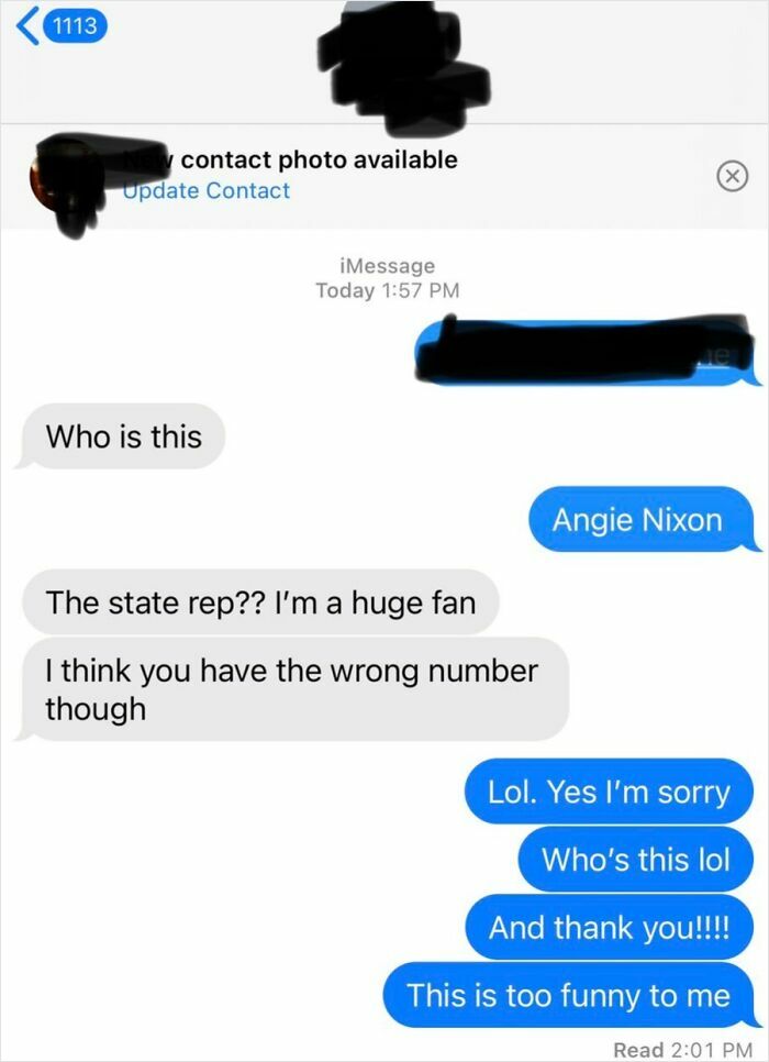 83 Of The Funniest ‘Wrong Number’ Texts To Make You Laugh And Cringe (New Pics) 83 Of The Funniest ‘Wrong Number’ Texts To Make You Laugh And Cringe (New Pics)