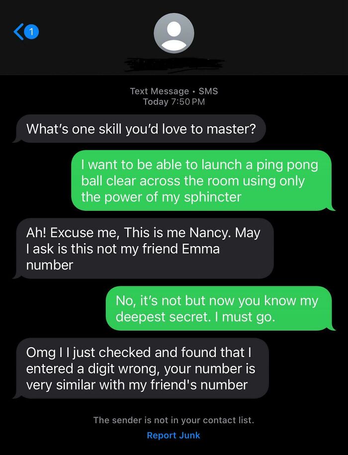 83 Of The Funniest ‘Wrong Number’ Texts To Make You Laugh And Cringe (New Pics) 83 Of The Funniest ‘Wrong Number’ Texts To Make You Laugh And Cringe (New Pics)