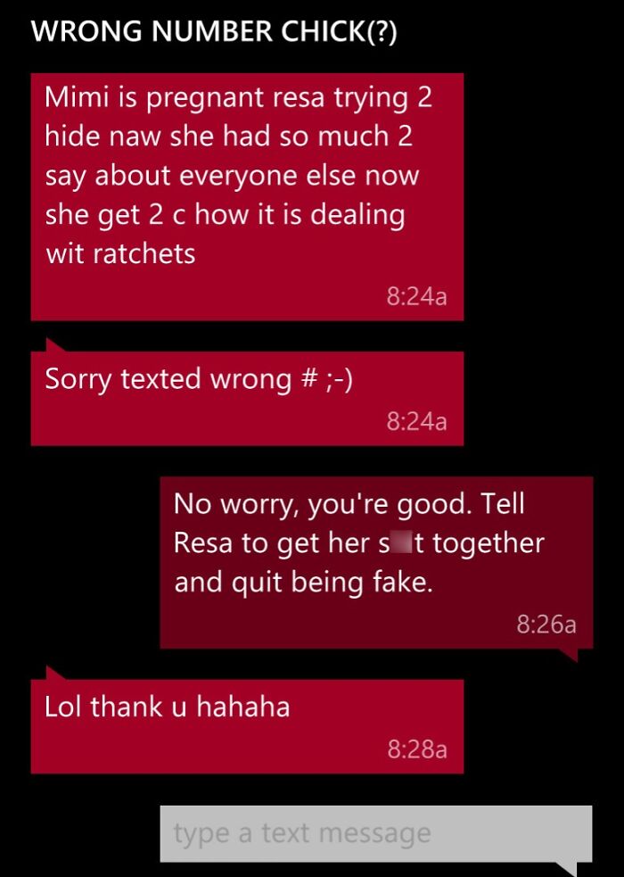 83 Of The Funniest ‘Wrong Number’ Texts To Make You Laugh And Cringe (New Pics) 83 Of The Funniest ‘Wrong Number’ Texts To Make You Laugh And Cringe (New Pics)