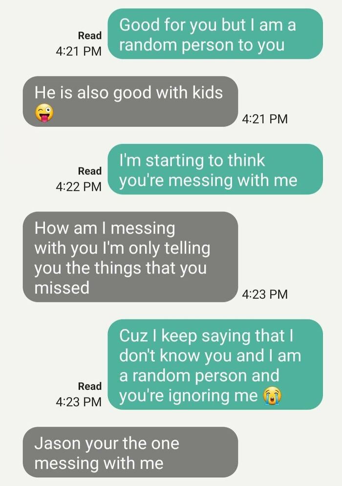 83 Of The Funniest ‘Wrong Number’ Texts To Make You Laugh And Cringe (New Pics) 83 Of The Funniest ‘Wrong Number’ Texts To Make You Laugh And Cringe (New Pics)