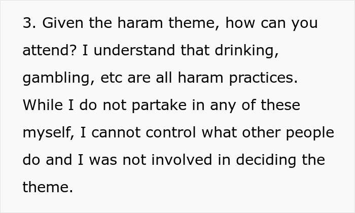 Family Accuses Muslim DIL Of Tearing Family Apart Because She Won’t Wear Bikini To Bridal Party Family Accuses Muslim DIL Of Tearing Family Apart Because She Won’t Wear Bikini To Bridal Party
