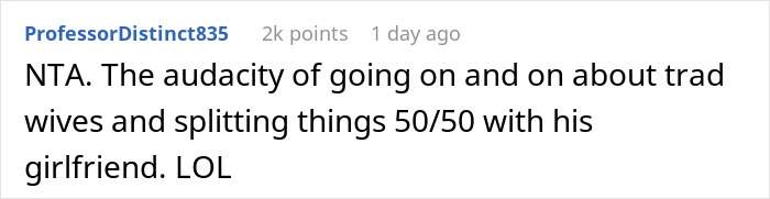 Toxic Man Vents About Traditional Wives, Gets Upset When Someone Pokes Holes In His ‘Logic’ Toxic Man Vents About Traditional Wives, Gets Upset When Someone Pokes Holes In His ‘Logic’