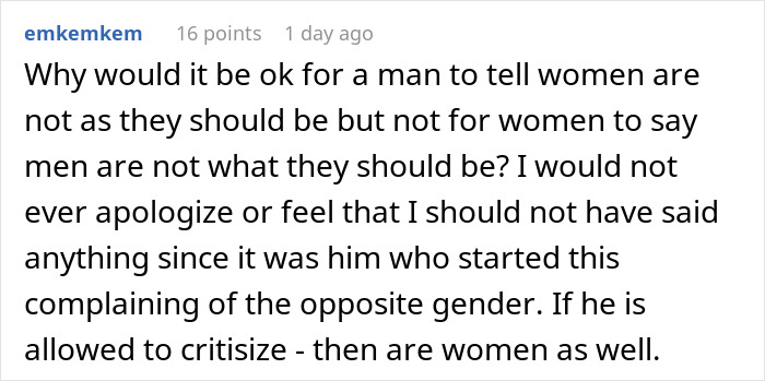 Toxic Man Vents About Traditional Wives, Gets Upset When Someone Pokes Holes In His ‘Logic’