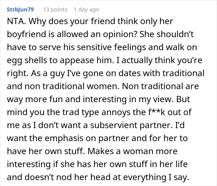 Toxic Man Vents About Traditional Wives, Gets Upset When Someone Pokes Holes In His ‘Logic’ Toxic Man Vents About Traditional Wives, Gets Upset When Someone Pokes Holes In His ‘Logic’