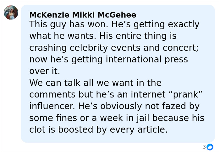“A Real Danger”: Man Jailed For Attacking Ariana Grande Gets In Trouble At Lady Gaga’s Concert “A Real Danger”: Man Jailed For Attacking Ariana Grande Gets In Trouble At Lady Gaga’s Concert