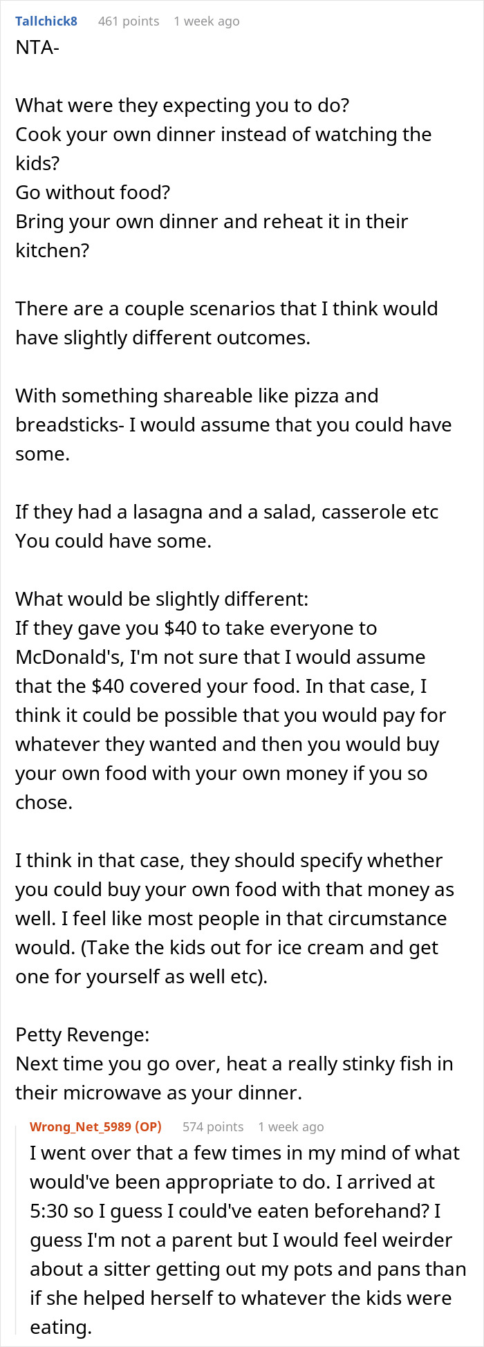 “Looked At Me Puzzled”: Parents Balk After Babysitter Confesses To Having Two Slices Of Pizza “Looked At Me Puzzled”: Parents Balk After Babysitter Confesses To Having Two Slices Of Pizza
